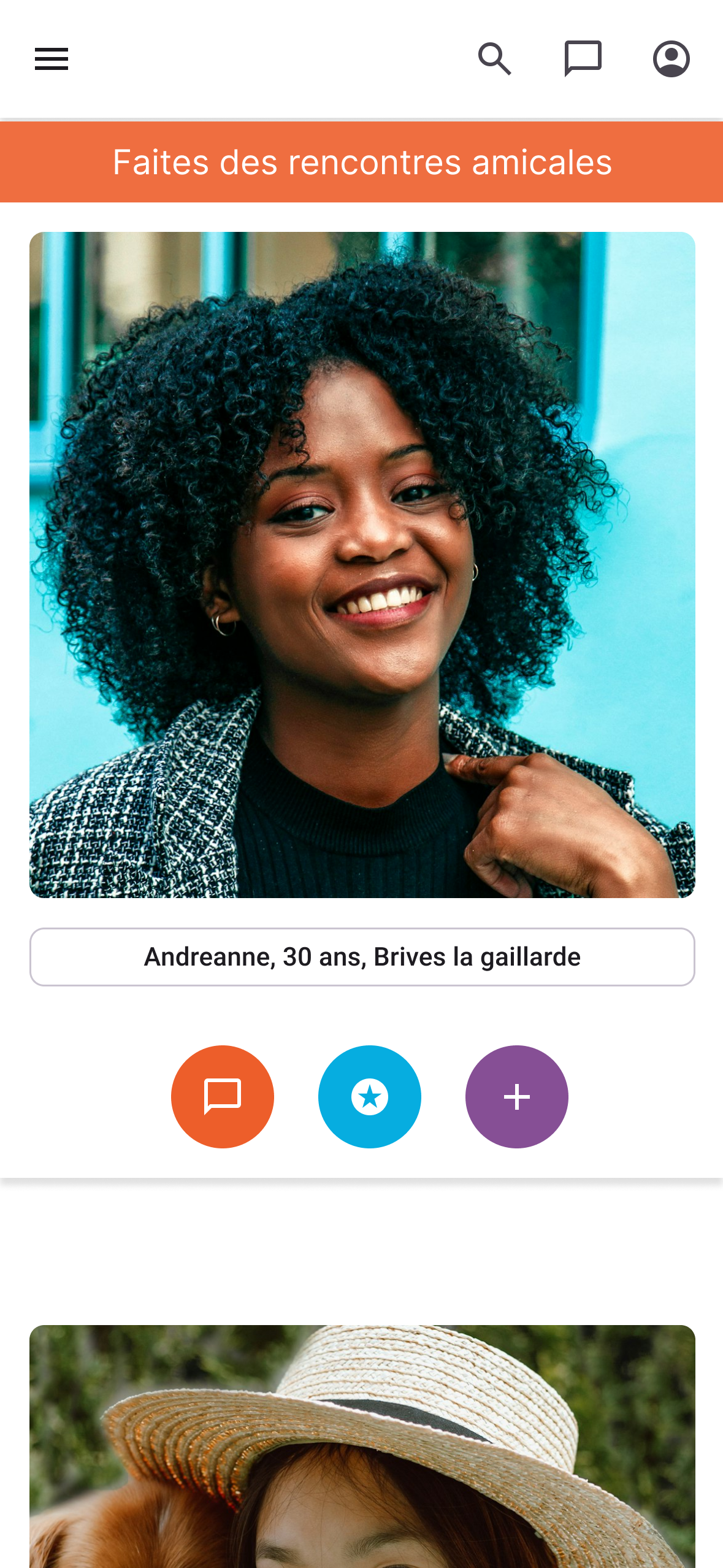 Allo social networking app interface showing the main feed and user interactions