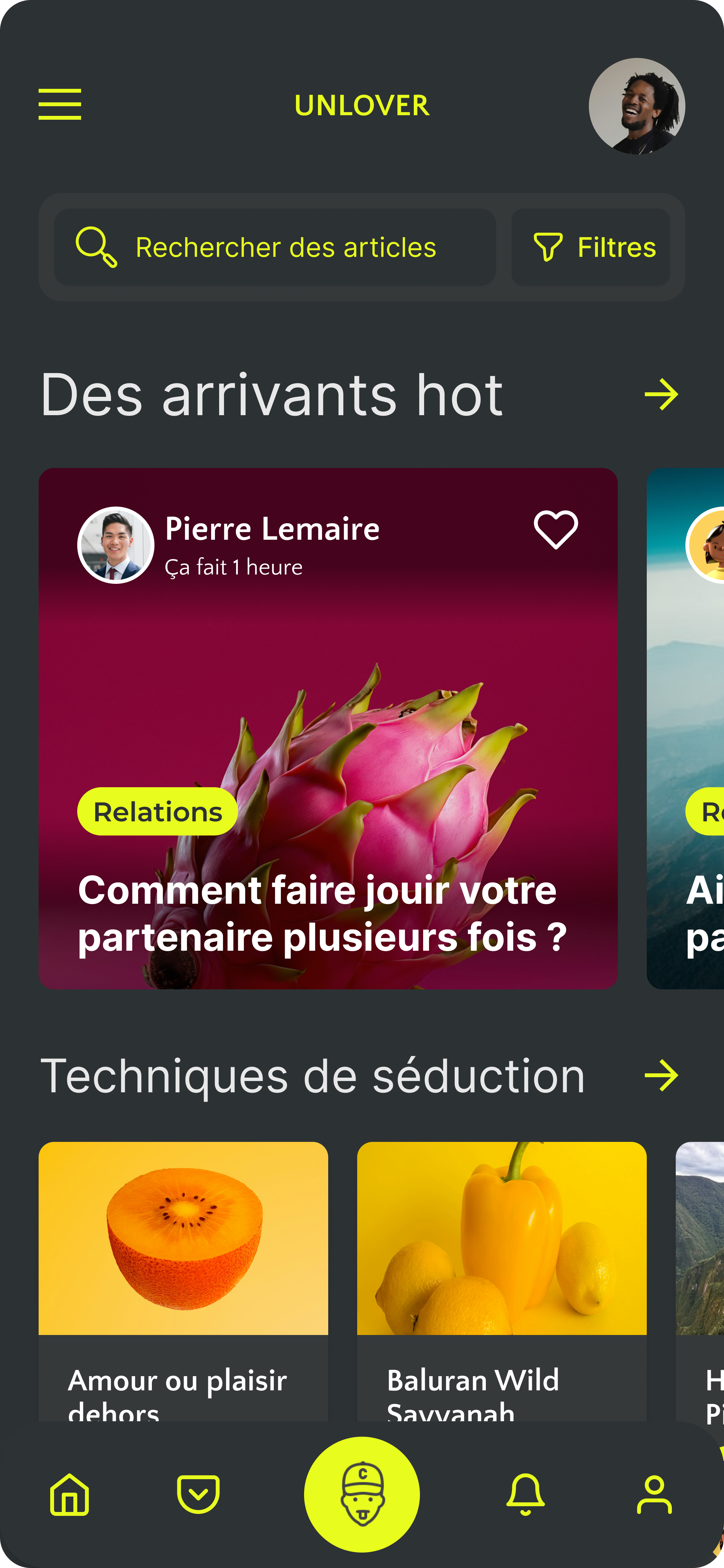 The Un-Lover platform homepage, showcasing its dual-theme (light and dark mode) design.